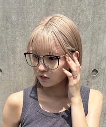 クラシックフレームメガネ