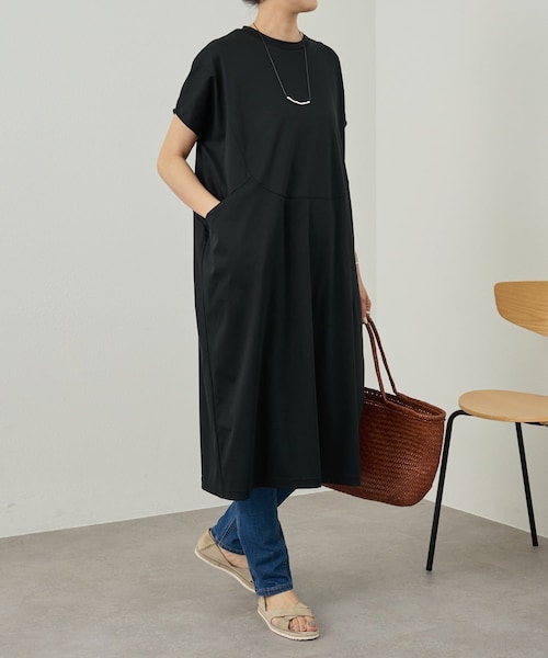 BEARDSLEY（ビアズリー）の「ニットコンビギャザーワンピース