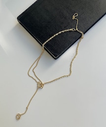 CAPRICIEUX LE'MAGE | 〈GOLDY/ゴールディ〉ノットリングYネックレス(リング)