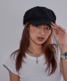 WHO'S WHO gallery | ドットキャスケット(帽子)
