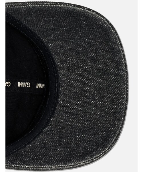 GANNI（ガニー）の「Washed Embroidery Denim Cap（その他・レディース・other）」の5枚目の写真