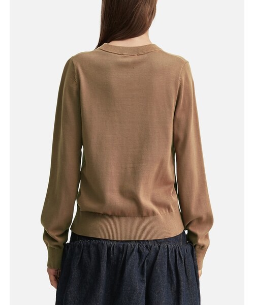 GANNI（ガニー）の「Fine Cotton Graphic Sweater Cherry（その他・レディース・other・XS/S/M/L）」の4枚目の写真