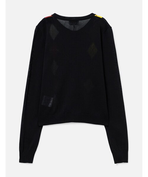GANNI（ガニー）の「Light Cotton Argyle Cardigan（その他・レディース・other・XS/S/M/L）」の2枚目の写真