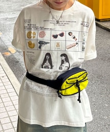 CIAOPANIC | バイカラーコードウエストBAG(ボディバッグ/ウエストポーチ)
