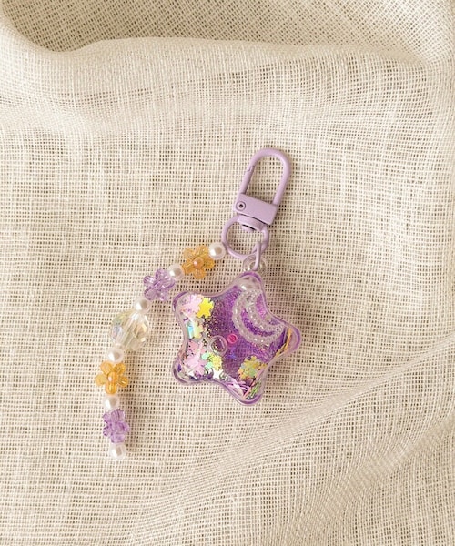 3coins(3coins)の「キラキラアクアキーホルダー/KIDS(キーホルダー・パープル/ブルー・FREE)」の1枚目の写真