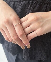 Lattice | <ステンレス>シンプルリングセット(3P)(リング)