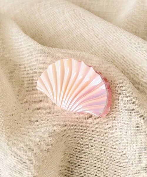3coins(3coins)の「オーロラシェルバンス/KIDS(ヘアアクセサリー・キッズ・ピンク/ミント・FREE)」の1枚目の写真