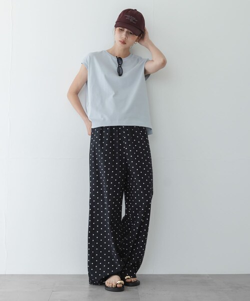 URBAN RESEARCH Sonny Label（アーバンリサーチサニーレーベル）の「エンブロイダリーメッセージキャップ（キャップ・レディース・イエローベージュ/ブルー/レッドブラウン・One）」の7枚目の写真