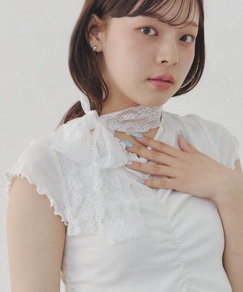 Lattice(Lattice)の「マルチリボン/ヘアゴムセット(その他ヘアアクセサリー・レディース・ブラック/ホワイト/アイボリー/その他/ブラウン・FREE)」の2枚目の写真