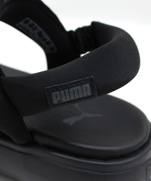 RNA(アールエヌエー)の「E5242 PUMA マユ サマーサンダル MU ウィメンズ(シューズ・レディース・スノー/ブラック)」の5枚目の写真