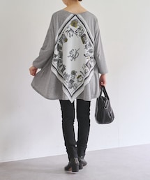 BEARDSLEY | アトリエスカーフカットソー(Tシャツ/カットソー)