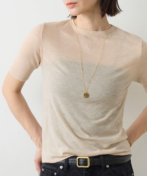 GALLARDAGALANTE（ガリャルダガランテ）の「【Lemme.×2.718】ホースコインネックレス（ネックレス・レディース・925シルバー/925ゴールド・F）」の2枚目の写真