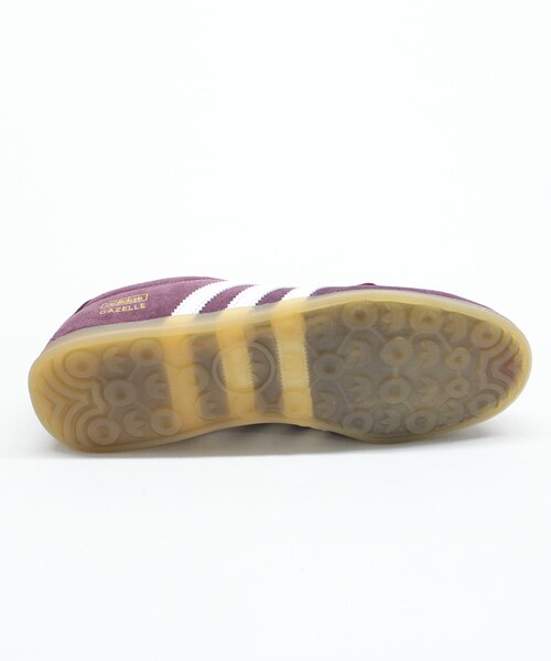 RNA(アールエヌエー)の「E5271 adidas GAZELLE LO PRO W(シューズ・レディース・ブラック/マルーン)」の11枚目の写真