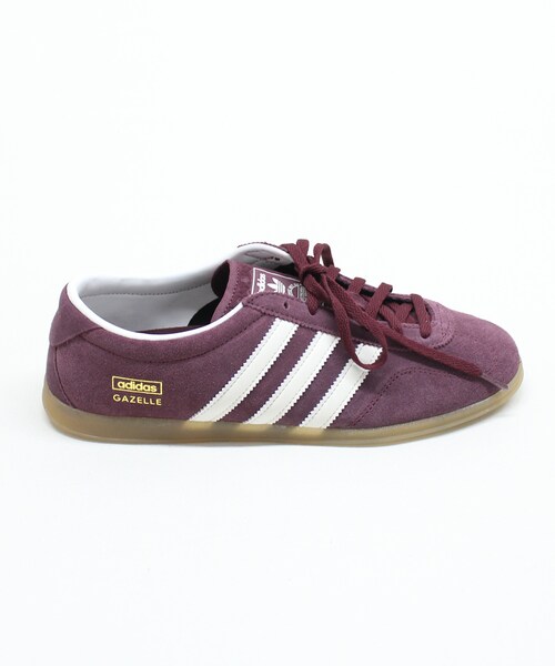 RNA(アールエヌエー)の「E5271 adidas GAZELLE LO PRO W(シューズ・レディース・ブラック/マルーン)」の10枚目の写真