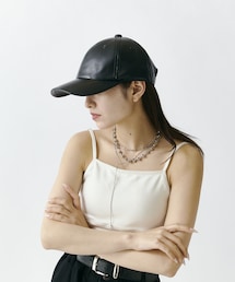 Lui's | CPH Exclusive / シンセティックレザー キャップ(キャップ)