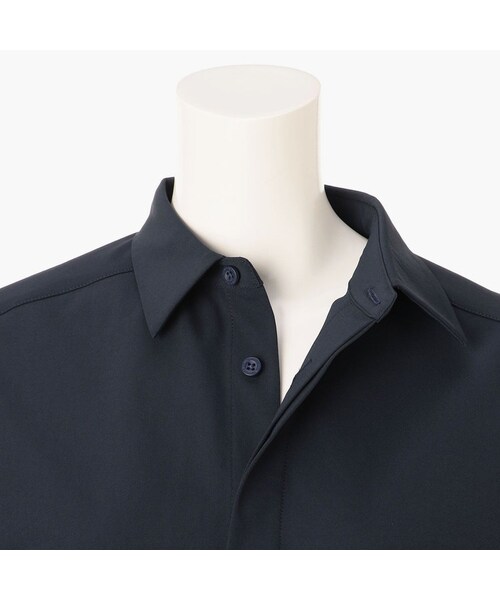 BRIEFING(ブリーフィング)の「【先行予約】REF WOMEN’S STRETCH SHIRT DRESS(その他・BLACK/NAVY・S/M)」の18枚目の写真