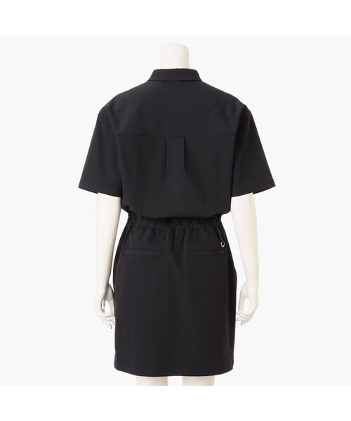 BRIEFING(ブリーフィング)の「【先行予約】REF WOMEN’S STRETCH SHIRT DRESS(その他・BLACK/NAVY・S/M)」の2枚目の写真