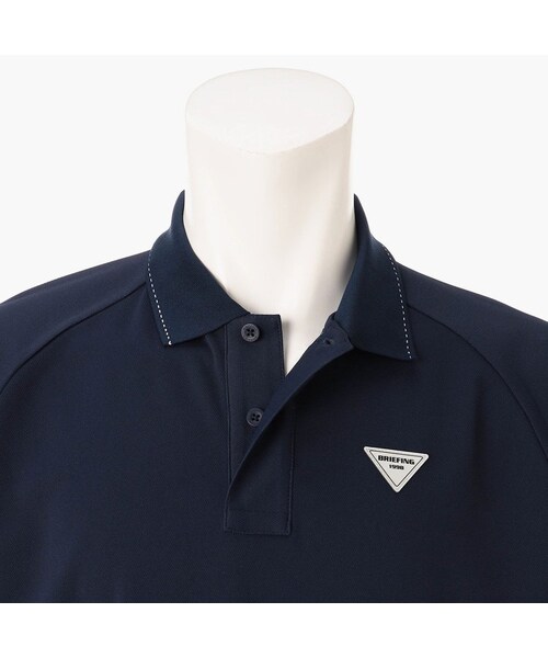 BRIEFING(ブリーフィング)の「【先行予約】REF MEN’S COOL POLO (リラックスフィット)(その他・NAVY/WHITE/BLACK/NEON YELLOW・S/M/L/XL)」の7枚目の写真