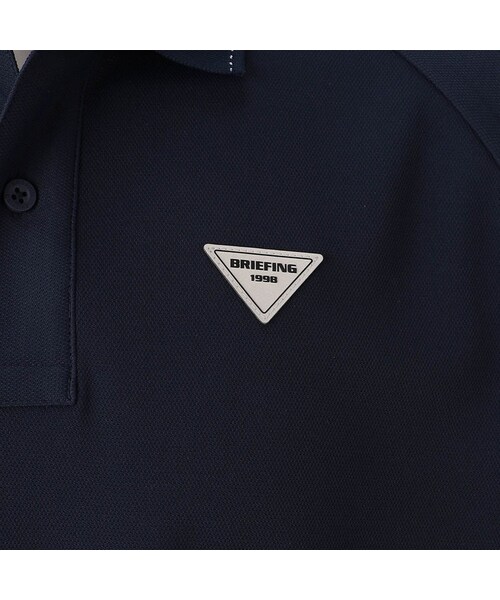 BRIEFING(ブリーフィング)の「【先行予約】REF MEN’S COOL POLO (リラックスフィット)(その他・NAVY/WHITE/BLACK/NEON YELLOW・S/M/L/XL)」の8枚目の写真