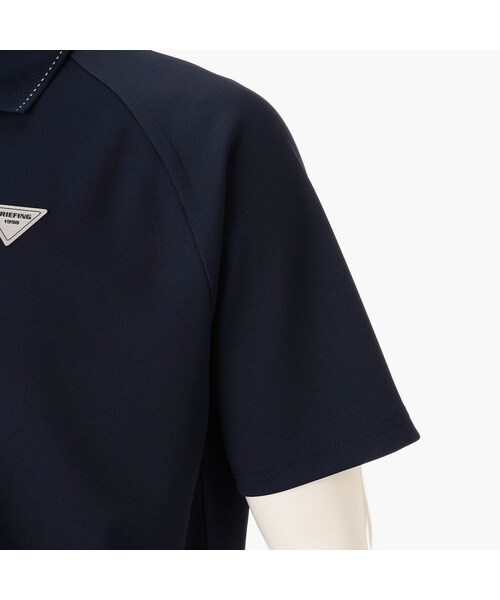BRIEFING(ブリーフィング)の「【先行予約】REF MEN’S COOL POLO (リラックスフィット)(その他・NAVY/WHITE/BLACK/NEON YELLOW・S/M/L/XL)」の9枚目の写真