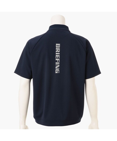 BRIEFING(ブリーフィング)の「【先行予約】REF MEN’S COOL POLO (リラックスフィット)(その他・NAVY/WHITE/BLACK/NEON YELLOW・S/M/L/XL)」の4枚目の写真