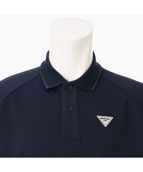 BRIEFING(ブリーフィング)の「【先行予約】REF MEN’S COOL POLO (リラックスフィット)(その他・NAVY/WHITE/BLACK/NEON YELLOW・S/M/L/XL)」の6枚目の写真