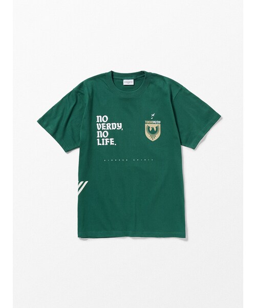 WHIZLIMITED(ウィズリミテッド)の「STG TEE / WHIZLIMITED x 東京ヴェルディ(その他・GREEN/BLACK)」の1枚目の写真