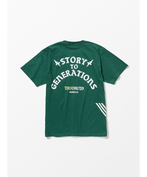 WHIZLIMITED(ウィズリミテッド)の「STG TEE / WHIZLIMITED x 東京ヴェルディ(その他・GREEN/BLACK)」の2枚目の写真
