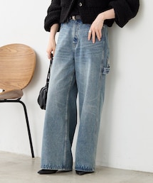 BEARDSLEY | イニシャル刺繍デニム(デニムパンツ)