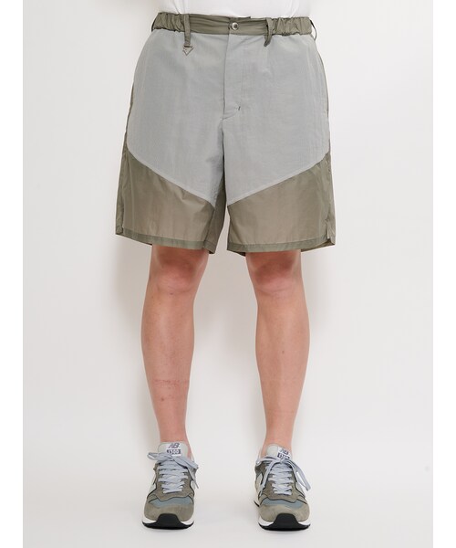 WHIZLIMITED(ウィズリミテッド)の「TREK SHORTS(パンツ・GRAY/BLACK・M/L)」の1枚目の写真