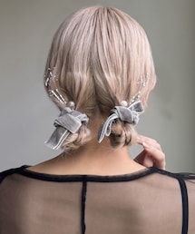 Lattice | 【オケージョン】ベロアリボンテープセット(その他ヘアアクセサリー)
