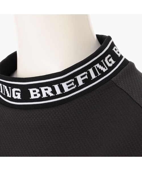 BRIEFING(ブリーフィング)の「【8月下旬頃入荷予定】WOMEN’S NECK LOGO LS HIGHNECK(リラックスフィット)(その他・BLACK/WHITE/GRAY/NAVY・S/M/L)」の7枚目の写真
