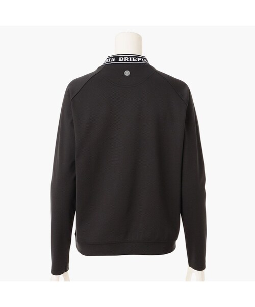 BRIEFING(ブリーフィング)の「【8月下旬頃入荷予定】WOMEN’S NECK LOGO LS HIGHNECK(リラックスフィット)(その他・BLACK/WHITE/GRAY/NAVY・S/M/L)」の4枚目の写真