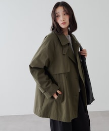 DISCOAT | 【8/20(木)から15%OFF!/キュン祭り対象】2WAYミドルトレンチコート(トレンチコート)