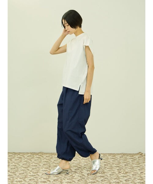 VICKY（ビッキー）の「撥水ナイロンドローコードパンツ（パンツ・レディース・ブラック/ネイビー/チャコールグレー・M）」の22枚目の写真