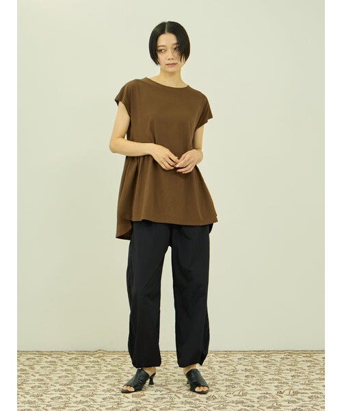 VICKY（ビッキー）の「撥水ナイロンドローコードパンツ（パンツ・レディース・ブラック/ネイビー/チャコールグレー・M）」の15枚目の写真