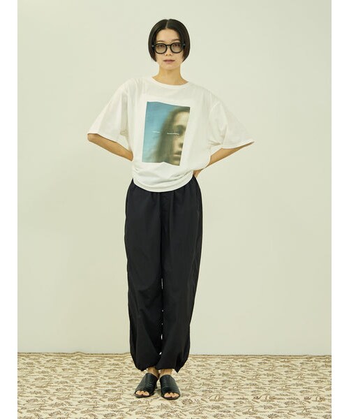 VICKY（ビッキー）の「撥水ナイロンドローコードパンツ（パンツ・レディース・ブラック/ネイビー/チャコールグレー・M）」の16枚目の写真