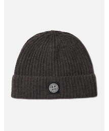 Light RWS Geelong Wool Ribbed Knit Beanie