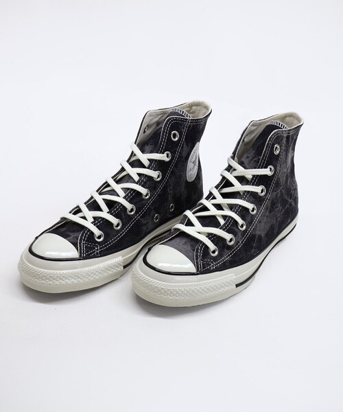 RNA(アールエヌエー)の「E5253 オールスターAGED BLEACH DENIM HI(シューズ・レディース・グレー/ブラック)」の1枚目の写真