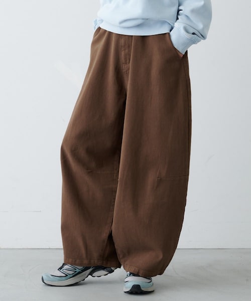CIAOPANIC TYPY(チャオパニックティピー)の「【UNISEX】柔らかヴィンテージTYPYDENIM(デニムパンツ・レディース・ブラウン/インディゴブルー/ブラック・ONE)」の1枚目の写真