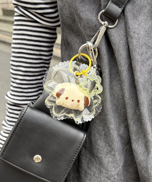 Lattice(Lattice)の「スクイーズチャーム(dogface)(バッグ・レディース・アイボリー・FREE)」の1枚目の写真