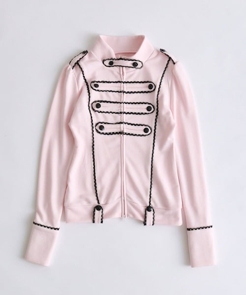 OLIVE des OLIVE(オリーブデオリーブ)の「【インフルエンサー企画】miko napoleon jacket(その他トップス・レディース・ブラック/ピンク・FREE)」の2枚目の写真