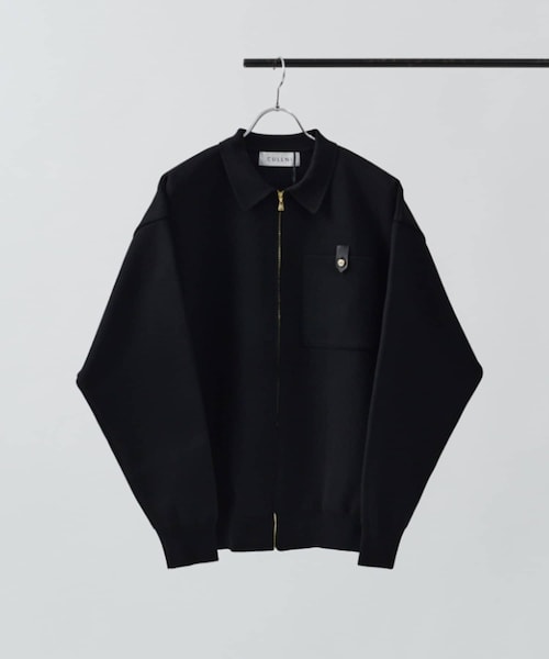 【CULLNI for Lui's】ニットジップブルゾン
