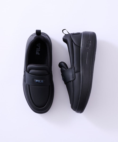 CIAOPANIC TYPY(チャオパニックティピー)の「FILA SUPER BUBBLE LOAFER(スニーカー・レディース・ブラック・26/23/25/24)」の1枚目の写真