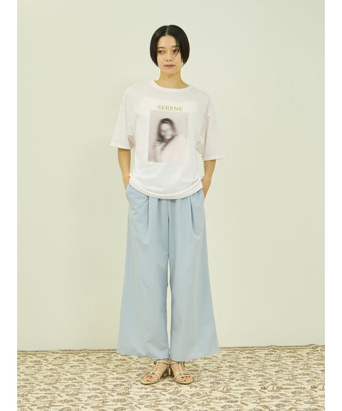 VICKY(ビッキー)の「ひんやりフォトTシャツ(トップス・レディース・オフホワイト/ホワイト系その他/アイボリー・M)」の14枚目の写真