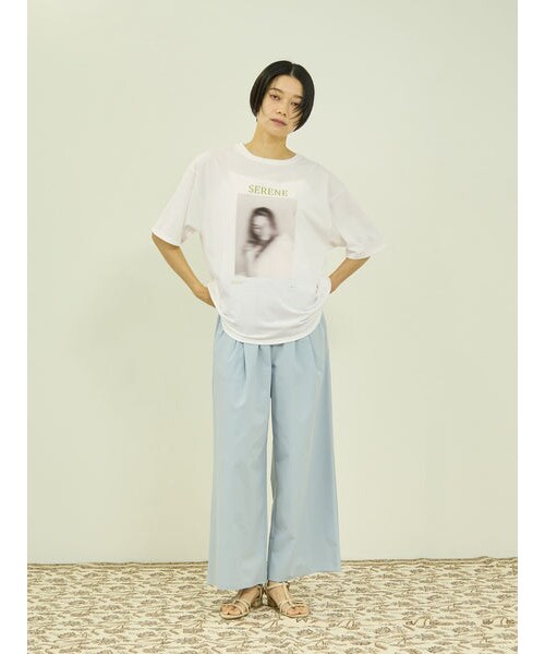VICKY(ビッキー)の「ひんやりフォトTシャツ(トップス・レディース・オフホワイト/ホワイト系その他/アイボリー・M)」の15枚目の写真