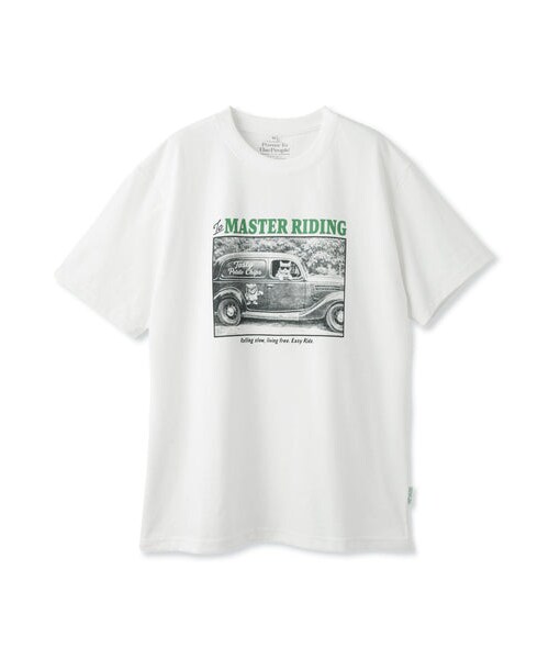 VICKY（ビッキー）の「【Power To People】≪追加分入荷≫ MASTER RIDINGフォトTシャツ（トップス・レディース・アイボリー/オフホワイト/ネイビー・M）」の16枚目の写真
