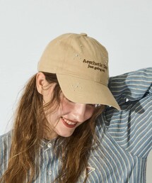 CIAOPANIC TYPY（チャオパニックティピー）の「【WEB限定】スタッズデザイン刺繍キャップ（キャップ・レディース）」