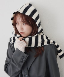 mystic（ミスティック）の「フードカラーストール（ファッション雑貨）」