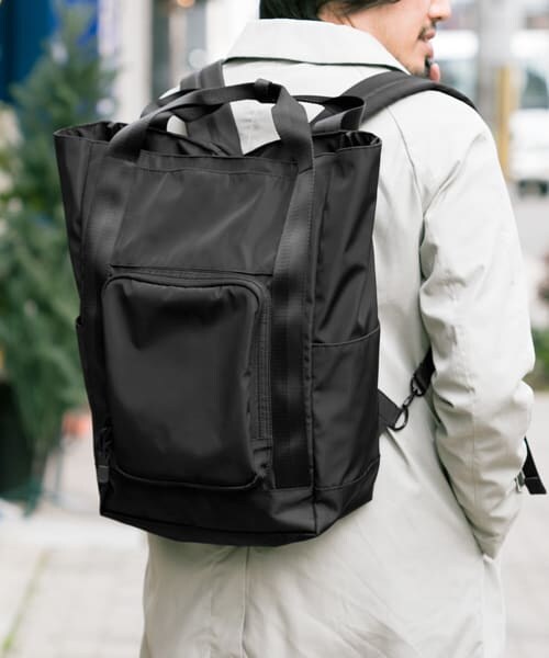 URBAN RESEARCH DOORS（アーバンリサーチドアーズ）の「2way リュックトート（バックパック/リュック・メンズ・BLK/NVY・one/One）」の8枚目の写真